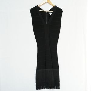 Venus Bandage Fringe Dress